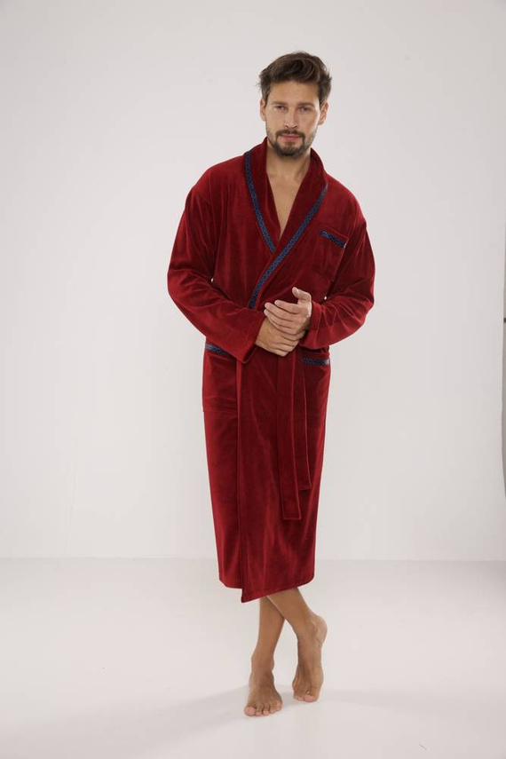 666 Ronaldo halat de bărbați De Lafense - maro