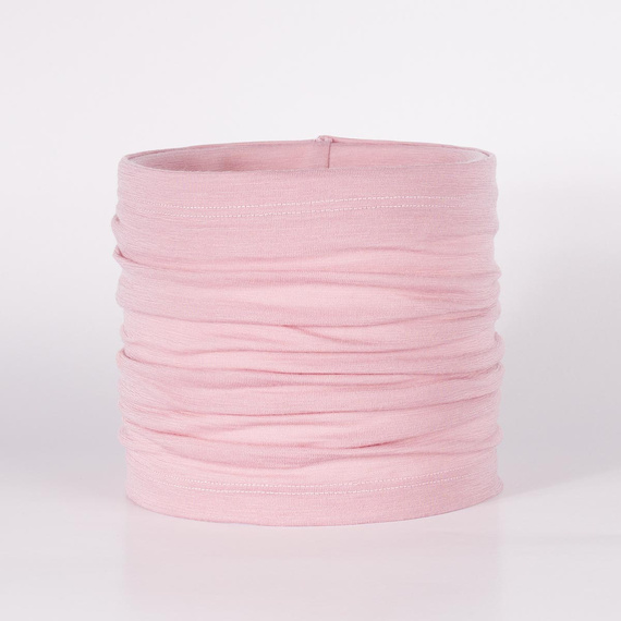 229105 Nicol Fular pentru copii 100% Merino roz pudrat