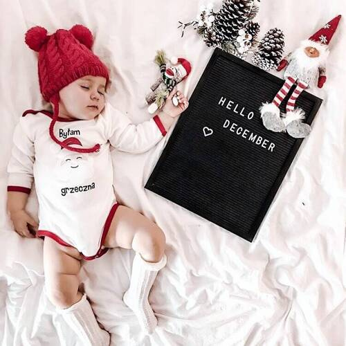 Body cu mâneci lungi „I was good” Oscar Kids