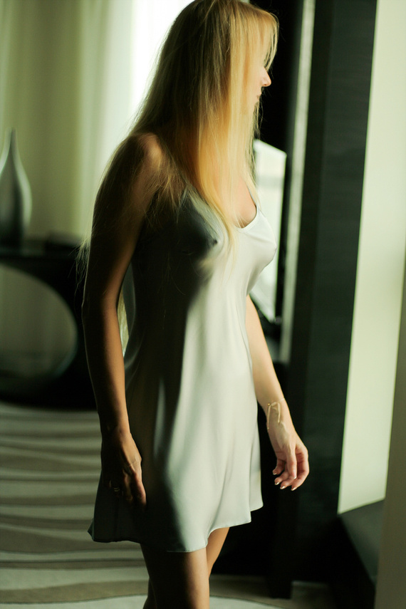 Ibiza slips lenjerie de damă Kalimo din satin - argintiu