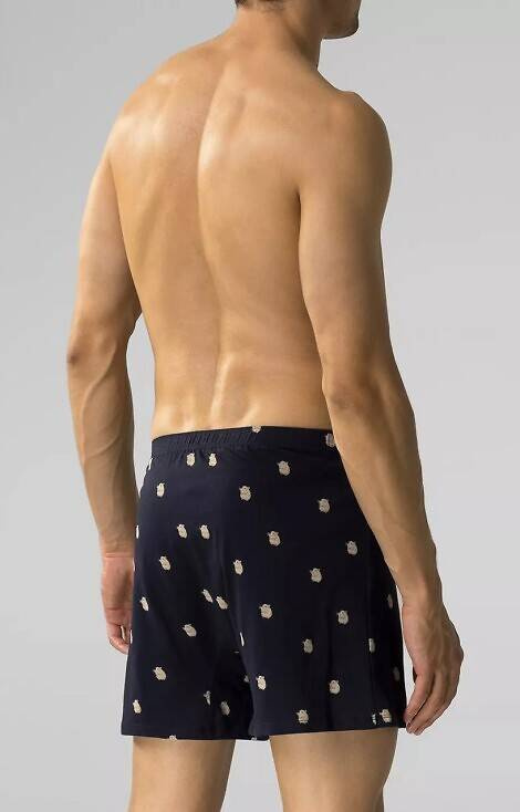 2MBH-003 Boxer bărbați Atlantic - bleumarin și smarald