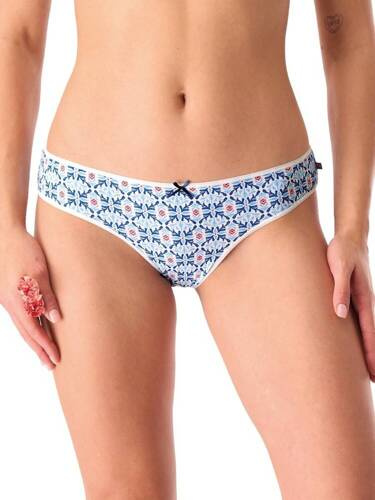 LPR 721 A'2 Slip dama pachet de 2 Key coral blue