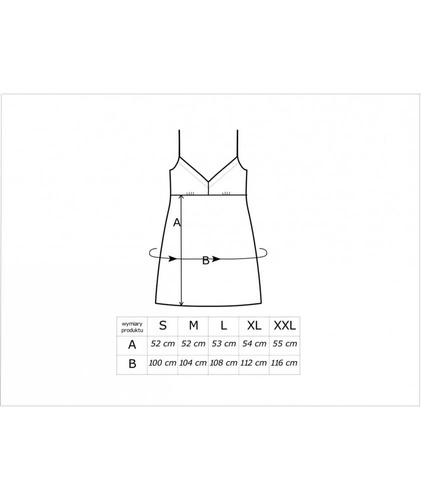 Cămașă de noapte Perla II Donna - ecru