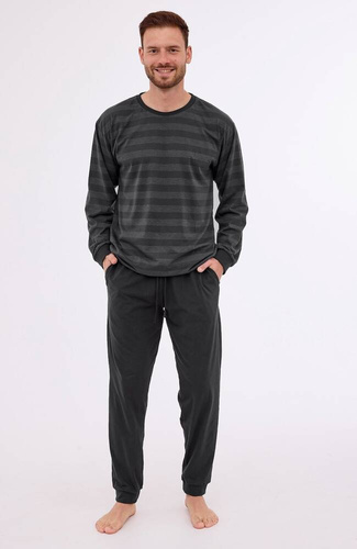 117/280 Loose 15 Cornette pijamale bărbați, grafit