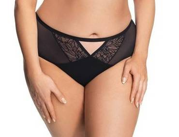 K 639 Venezia Chiloți de damă GORSENIA - negru