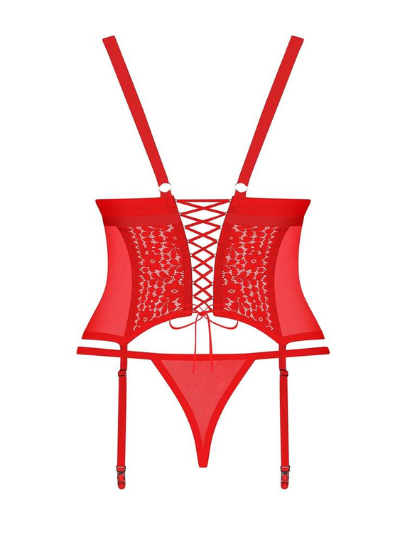 Blossmina Gorset Obsessive czerwony 