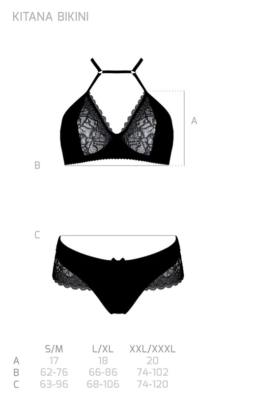 Kitasana Bikini Komplet Casmir czarny