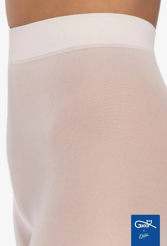 Colanti dama Wedel Microfibre 40 den Gatta - alb choco