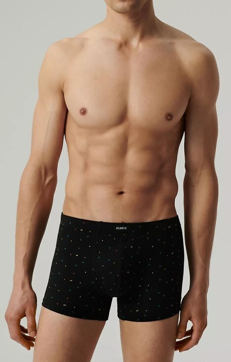 Boxer bărbați 3MH-204 Atlantic - verde-negru-grafit