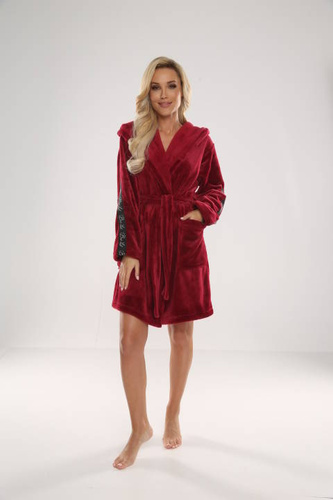 626 Abigail Halat scurt pentru femei Forex - maro