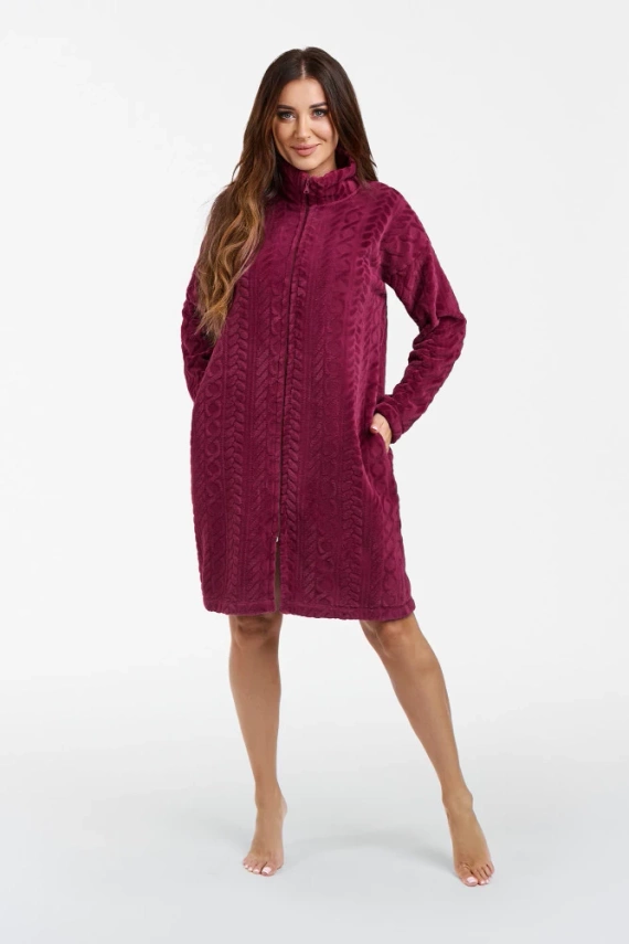 Rena Halat de baie pentru femei Italian Fashion - burgundy