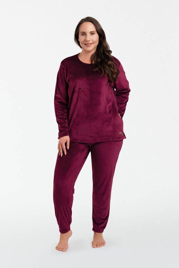 Set pentru femei Akara Italian Fashion - burgundy 