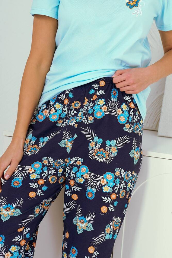 3329 Pijamale Tarot pentru femei Kristen - turcoaz