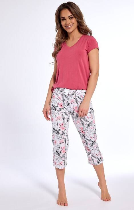 668/313 Isabel Pijamale dama modal Cornette roz