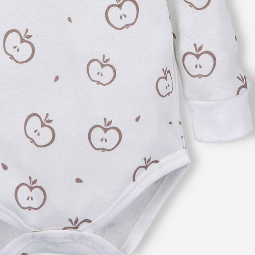ABN-5294/JAB Happy Apples Body din bumbac organic imprimeu Nini