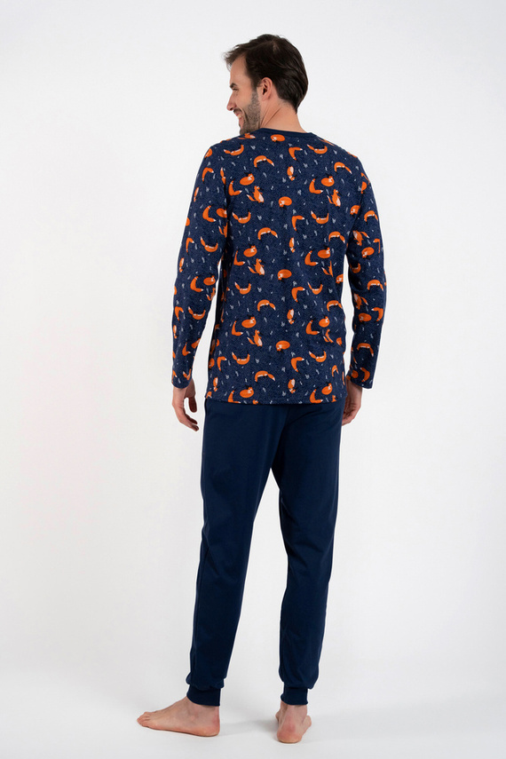 Witalis Pijama cu mânecă lungă pentru bărbați, pantaloni lungi Italian Fashion