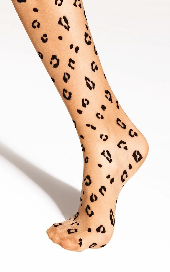 Șosete la modă până la genunchi, model 28, 20 den, Gatta daino – pete, manșetă necompresivă