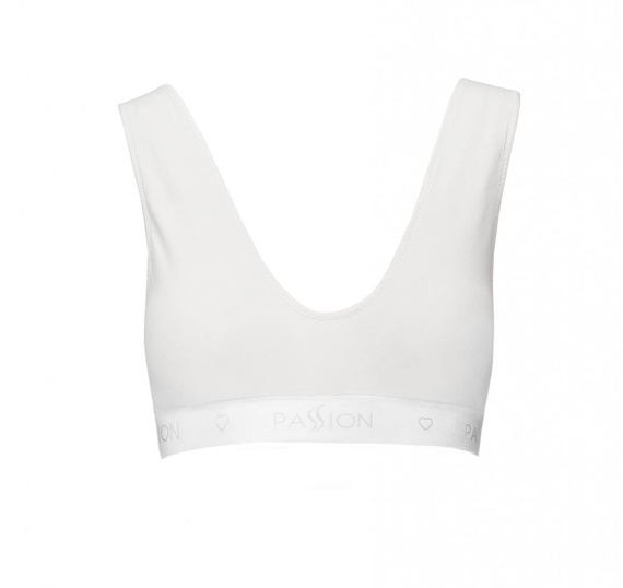 PS005 Top Biustonosz miękki Passion biały