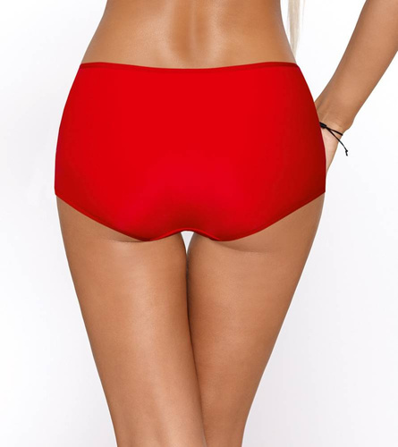 Cassi Chiloți cu talie înaltă Paripari pentru femei - roșu