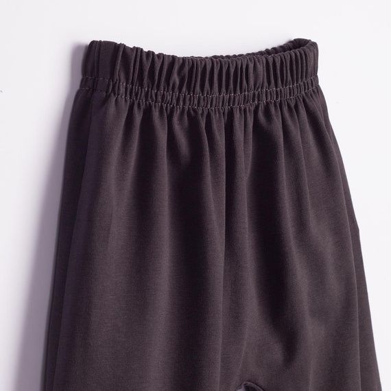 Pantaloni fete Nicol Tosia 225016 Alladynki grafit, bumbac