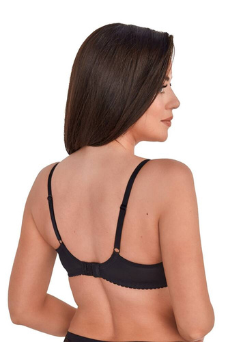 BS 1206 Nicola Gaia sutien semi-padded - negru-roz