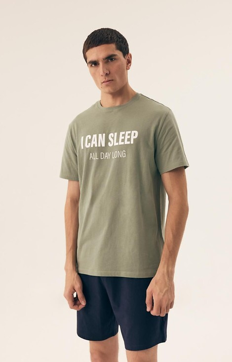 42614 Pijamale dormitor bărbați Core Henderson - verde