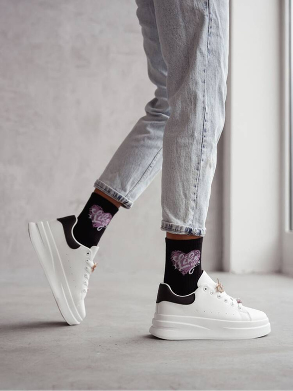 0200-148 Sosete dama I Like You Milena - negri