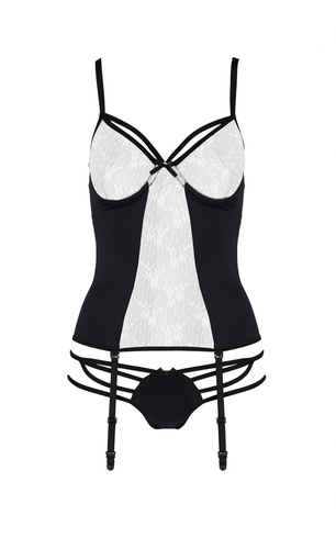 Nea Corset gorset damski Passion czarny 