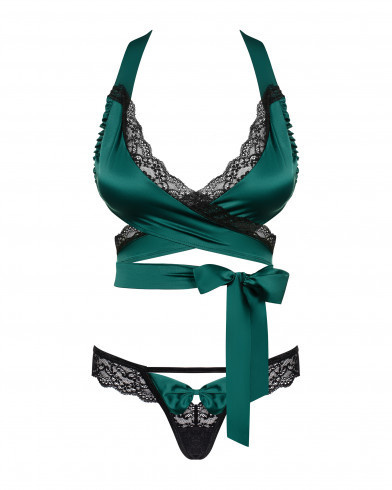 Sensuelia Set Komplet Obsessive zielony