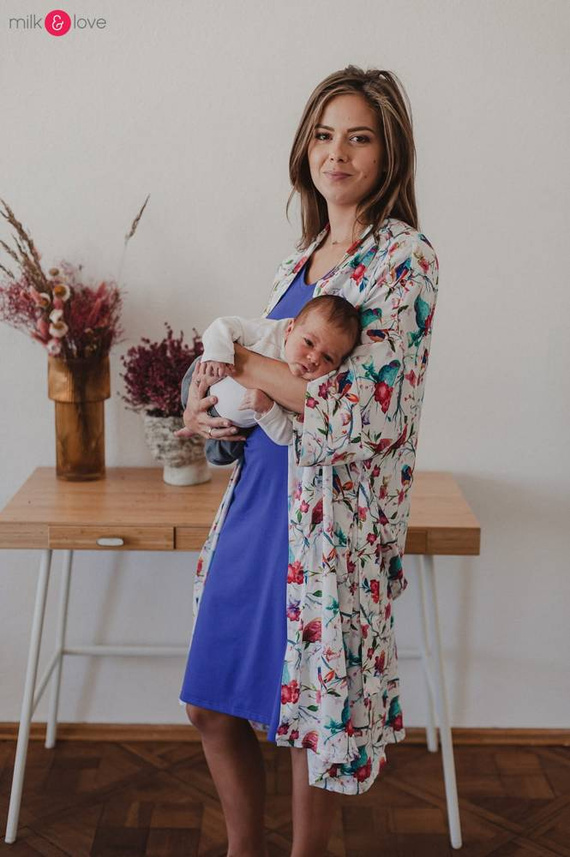 Forest Szlafrok bambusowy Milk&Love 