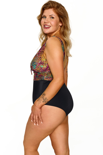 Costum baie Lupoline Greta întreg modelator decolteu V