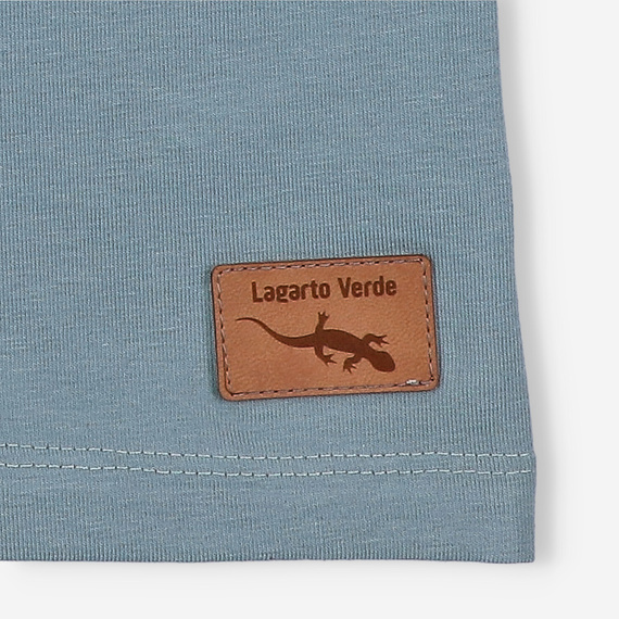 KAR-2009/NIE Tricou pentru baieti Lagarto Verde albastru