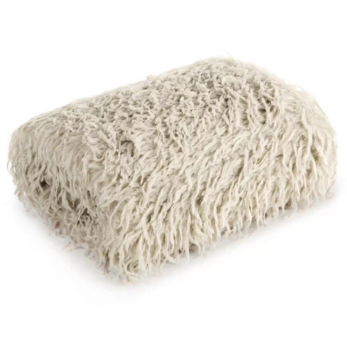 Pătură Adore, pătură de blană pufoasă, Eurodrape, bej