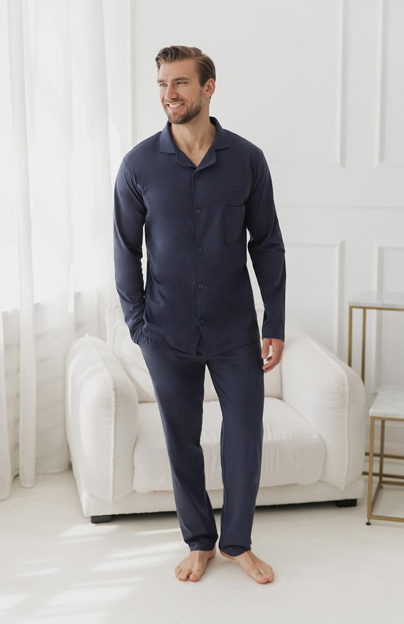 3474 Lorenzo Pijamale bărbați Blugi Taro – bumbac, pantaloni lungi, buzunare