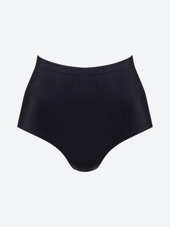 Chiloți Leila - clasici, confortabili, cu finisaj feminin Spiman negru