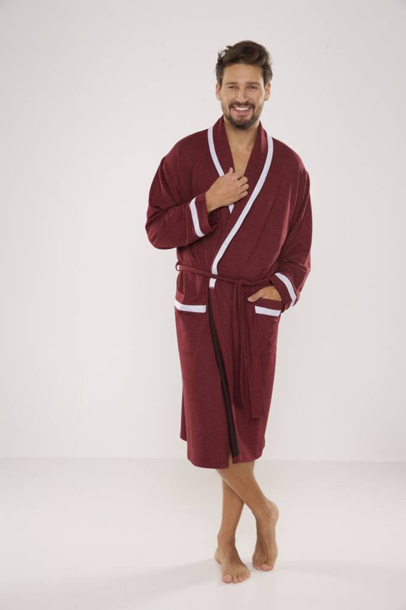 564 Halat Bruno pentru bărbați De Lafense - maro