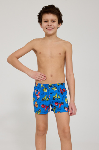 Boxeri băieți Cornette 714/09 715/09 100% bumbac cu nasture