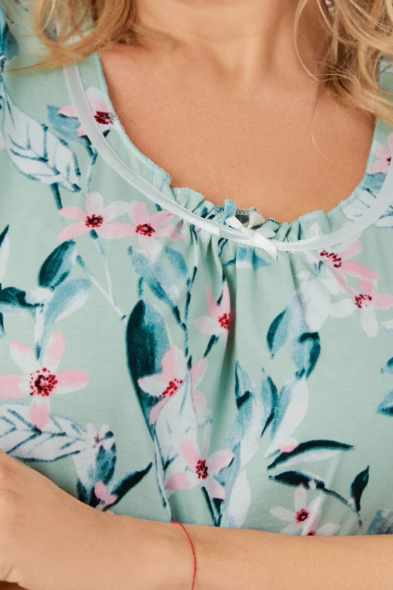 Alwea cămașă de noapte Italian Fashion - verde 