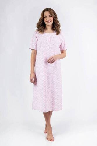 013 Cămașă de noapte Regina - roz