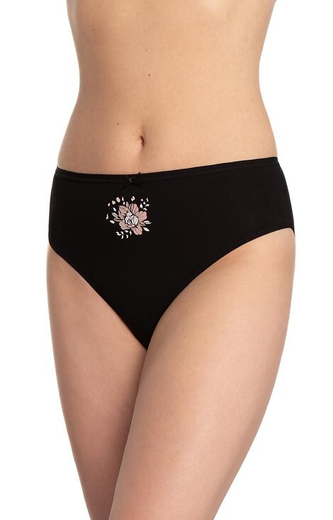 L-127BI-31 Chiloți de damă Lama pachet de 3, bumbac, croială clasică