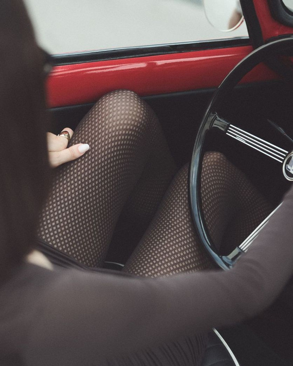 1236 Colanți Galia 80 den Gabriella chocco – model, catifea, tehnologie 3D