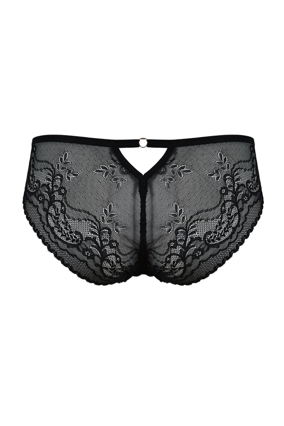 19236 Feel Panties Milano Black – chiloți de damă senzuali, din dantelă