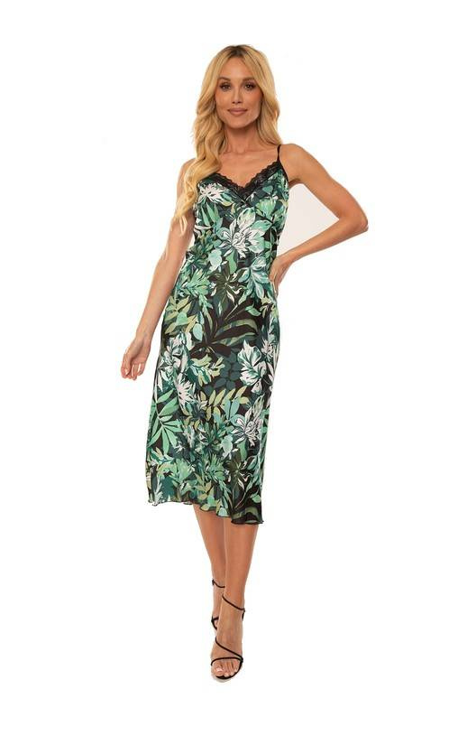 648 Lurdes Cămașă de damă De Lafense - verde