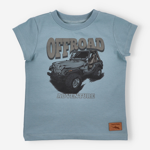 KAR-2009/NIE Tricou pentru baieti Lagarto Verde albastru