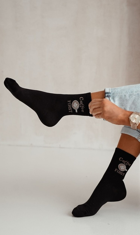 0200-167 Coffee First Ciorapi dama Milena negri