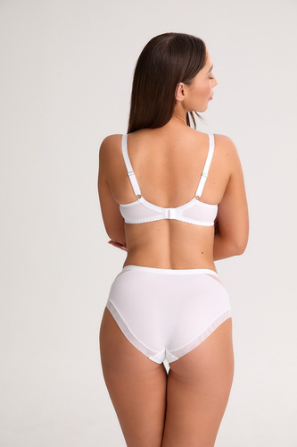 Sutien semi-moale BS 1302 Paris Gaia, alb – elegant, confortabil, cu dantelă