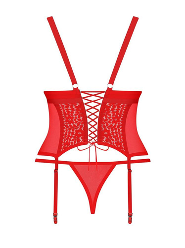 Blossmina Gorset Obsessive czerwony 