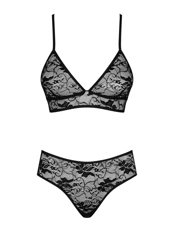 Kokietta Set Komplet Obsessive czarny +