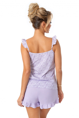 Pijamale de dama Fiorella Top Donna - mov