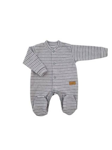 Clovn din bumbac "Linii" Terjan - gri